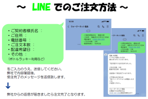 LINEでのご注文方法